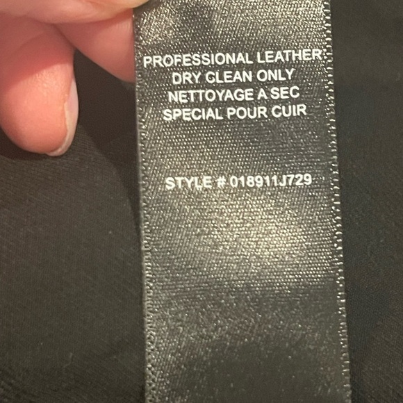 Rebecca Taylor Floriana Black Leather Jacket, Cropped, Pink Flower Print, Sz 2 - Picture 16 of 16